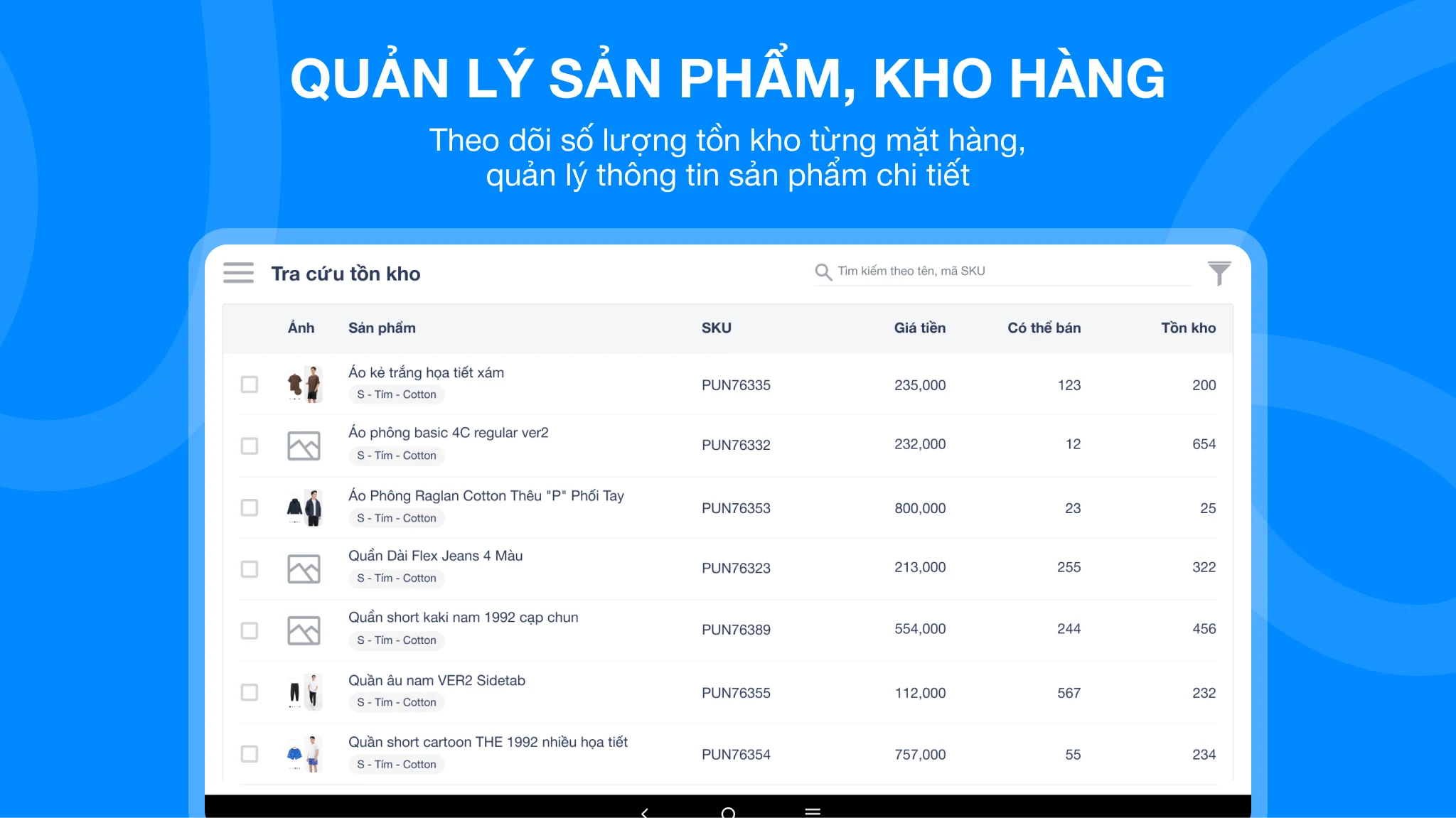 Sapo V3 - Máy bán hàng screenshot